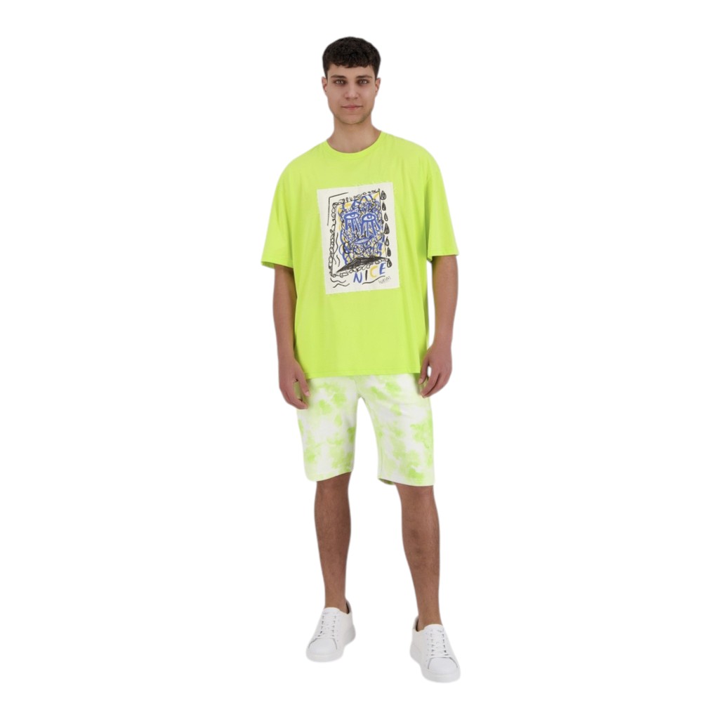 T-shirt oversized homme manches courtes LOOK NICE