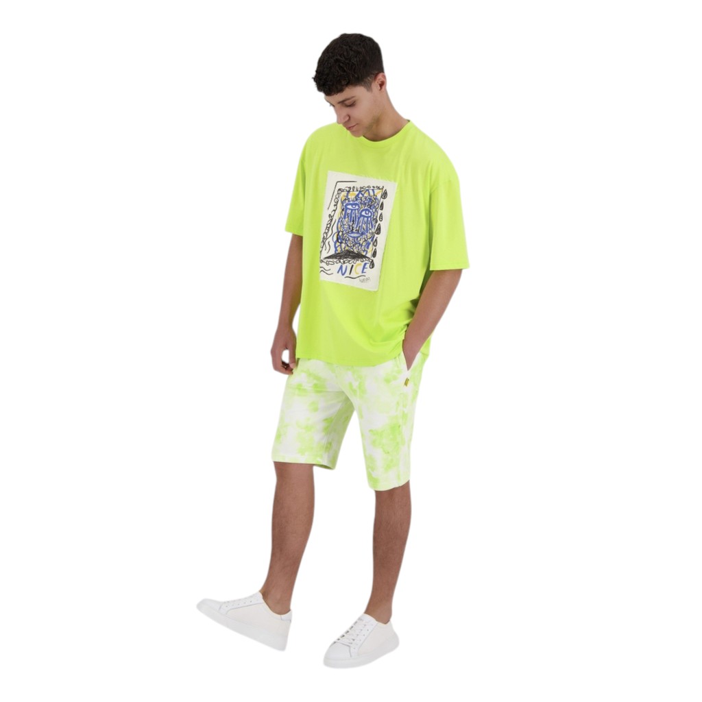 T-shirt oversized homme manches courtes LOOK NICE