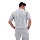 Sweat homme manches courtes avec poche plaquée
