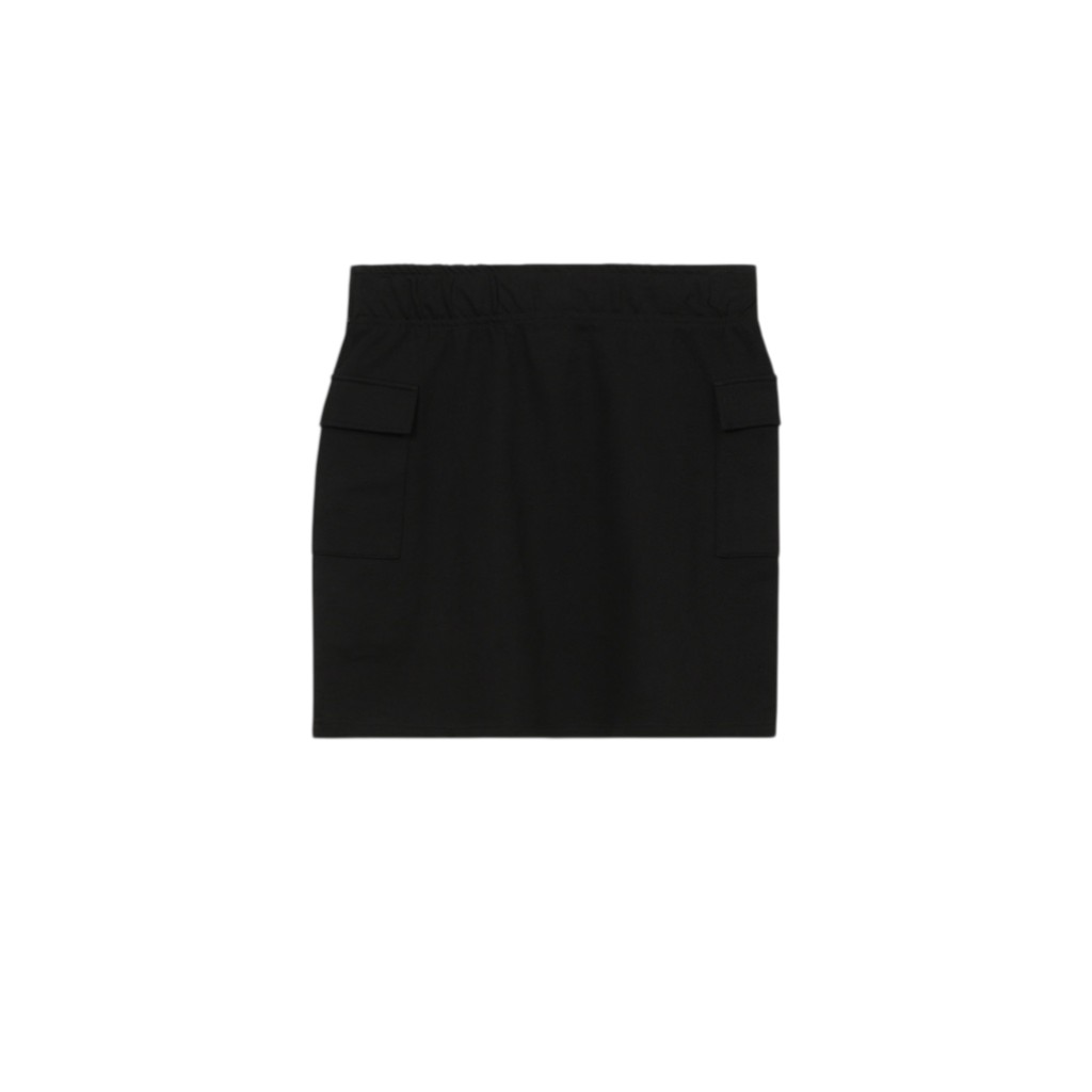 Jupe cargo femme en molleton