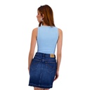 Body femme col carré sans manches avec broderie