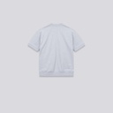 Sweat garçon manches courtes avec poche plaquée
