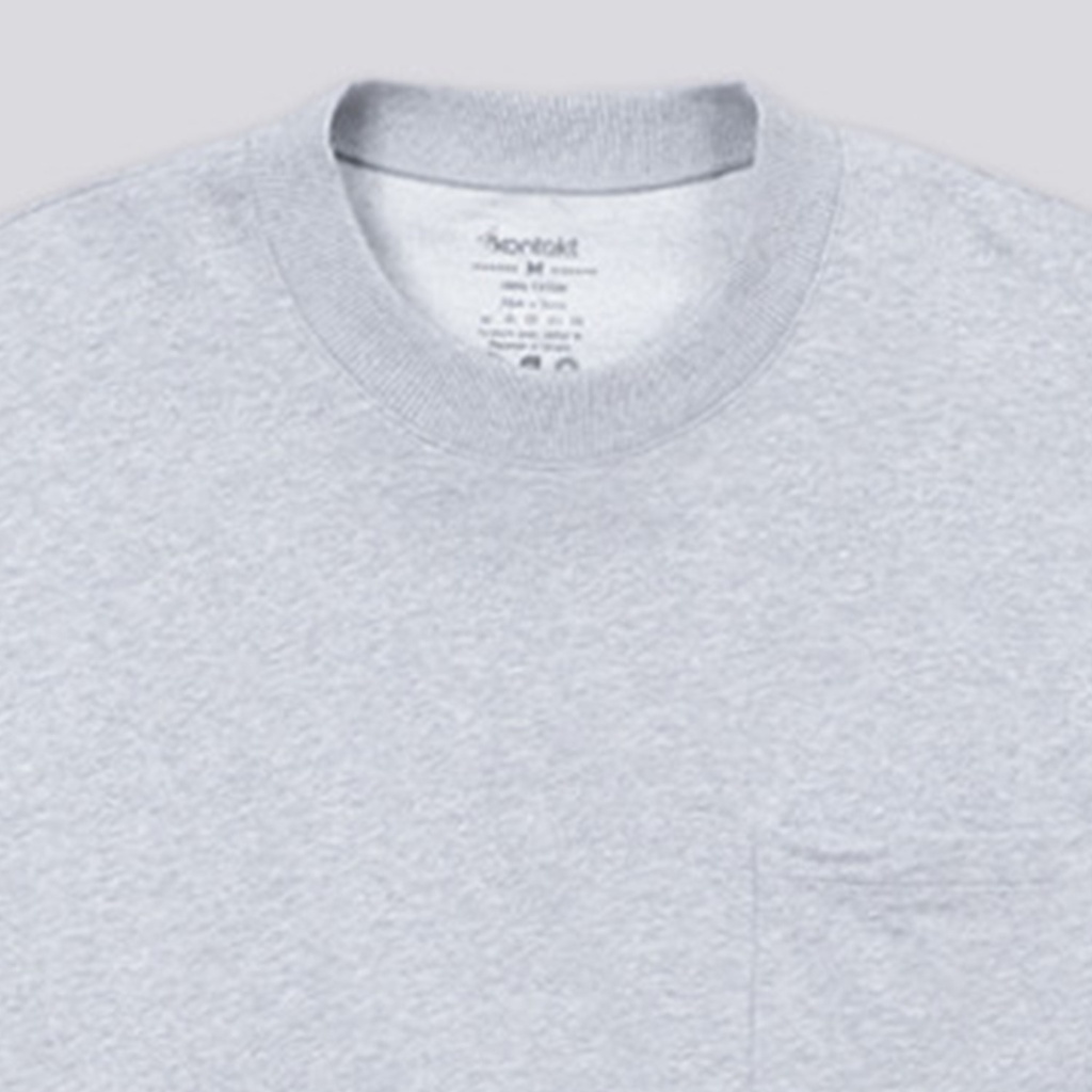 Sweat garçon manches courtes avec poche plaquée