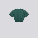 Sweat crop fille manches courte قنبلة متع زين