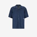 Chemise homme manches courtes en jeans - SHOKRI
