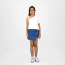 T-shirt fille manche dénudée avec broderie