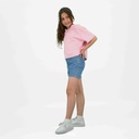 T-shirt sur taille fille manches courtes صور يا مصور