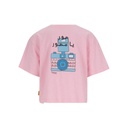T-shirt sur taille fille manches courtes صور يا مصور