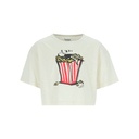 Pyjama fille t-shirt crop et short POP CORN