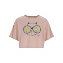 Pyjama fille t-shirt crop et short ميعاو