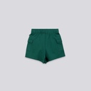 Short cargo fille en molleton