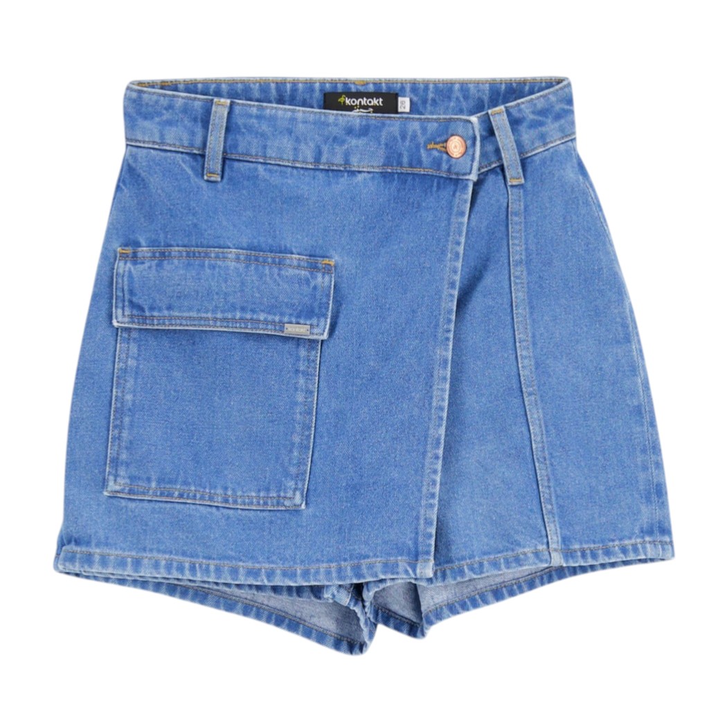 Skort femme en jeans - SOUKAINA