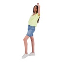 T-shirt femme manches courtes col V