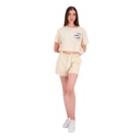 T-shirt crop femme manches courtes WARNING