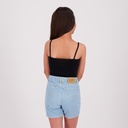 Body bretelle fille avec broderie