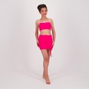 Cache maillot fille avec cordon de serrage