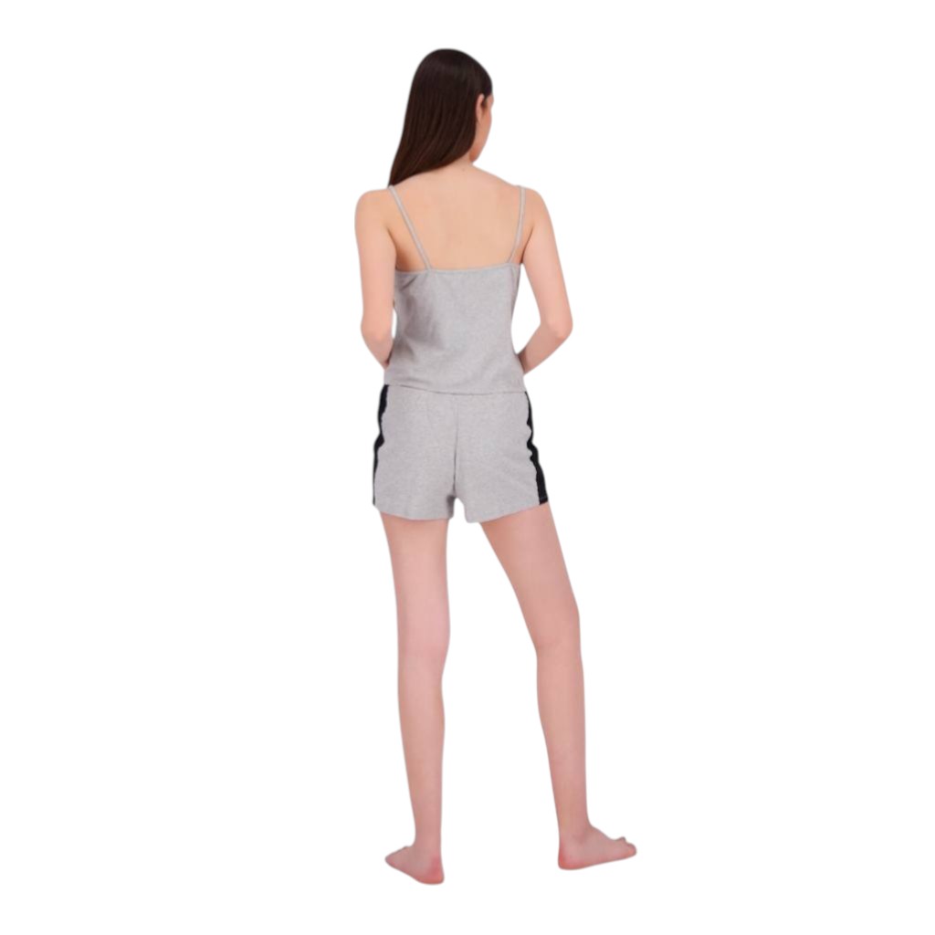Ensemble femme bretelle et short avec dentelle fine