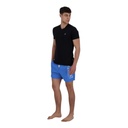 T-shirt slim homme manches courtes col v avec  broderie