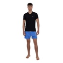 T-shirt slim homme manches courtes col v avec  broderie