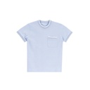 T-shirt garçon manches courtes avec poche plaquée
