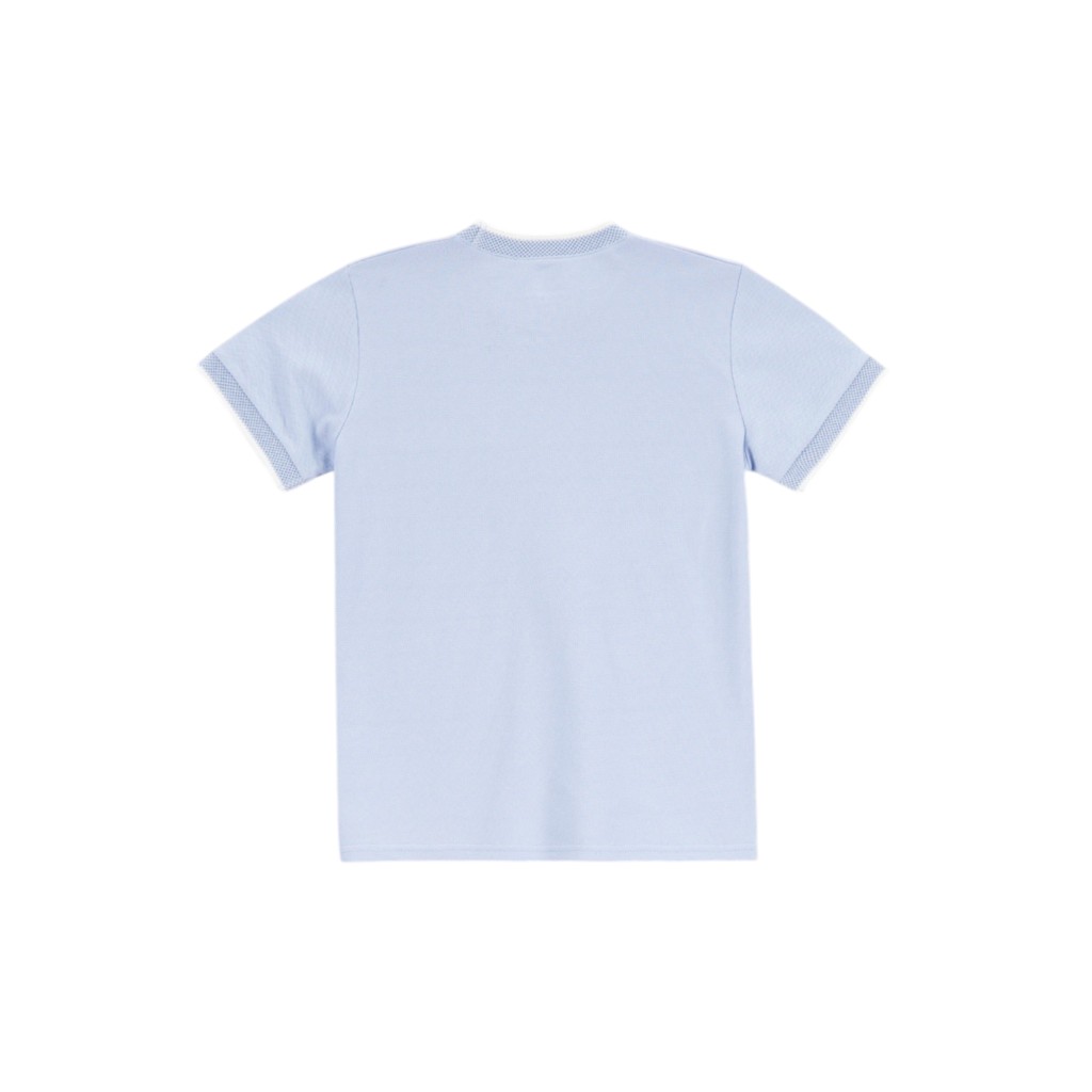 T-shirt garçon manches courtes avec poche plaquée