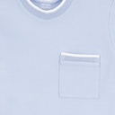 T-shirt garçon manches courtes avec poche plaquée