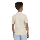 Polo garçon manches courtes en jersey avec broderie
