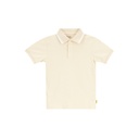 Polo garçon manches courtes en jersey avec broderie
