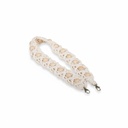 Bandoulière macramé  avec perles en bois