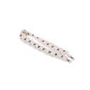 Bandoulière macramé  avec perles en verre