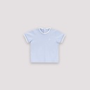 T-shirt bébé garçon manches courtes avec bande rectiligne