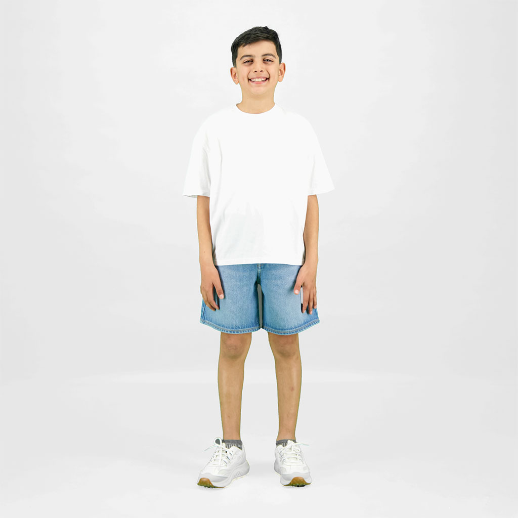 T-shirt oversized garçon manches courtes Ice Cream صحاب