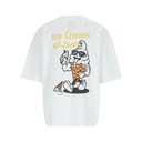 T-shirt oversized garçon manches courtes