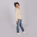 Hoodie unisexe enfant avec broderie