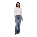 T-shirt femme manches longues cut out