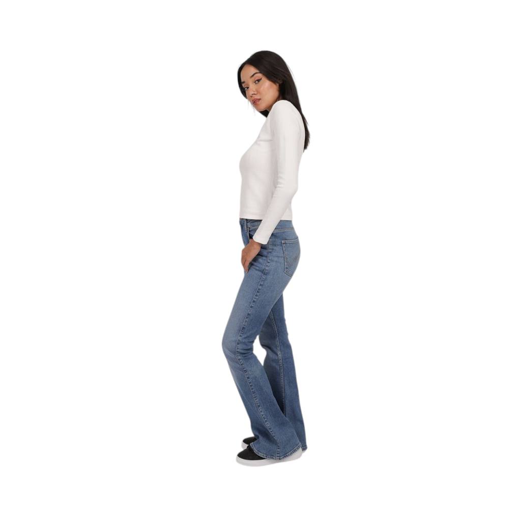 T-shirt femme manches longues cut out