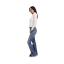 T-shirt femme manches longues cut out