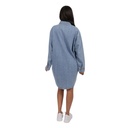Robe chemise femme en jeans-CHANEZ