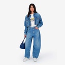 Balloon jeans femme- BAYA