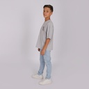 T-shirt oversized garçon manches courtes  الري