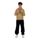 Hoodie homme manches reglan avec broderie
