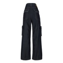 Baggy unisexe avec des poches détachables en jeans Selvedge And Raw Look - TUNIS FASHION WEEK 2024