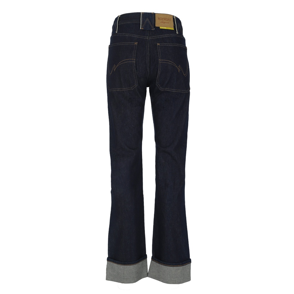 Straight unisexe selvedge avec revers en jeans Selvedge And Raw Look - TUNIS FASHION WEEK 2024.jpg