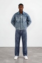 Veste oversized unisexe en jeans  Heavy Used Effect TNFW