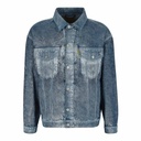 Veste oversized unisexe en jeans Heavy Used Effect - TUNIS FASHION WEEK 2024