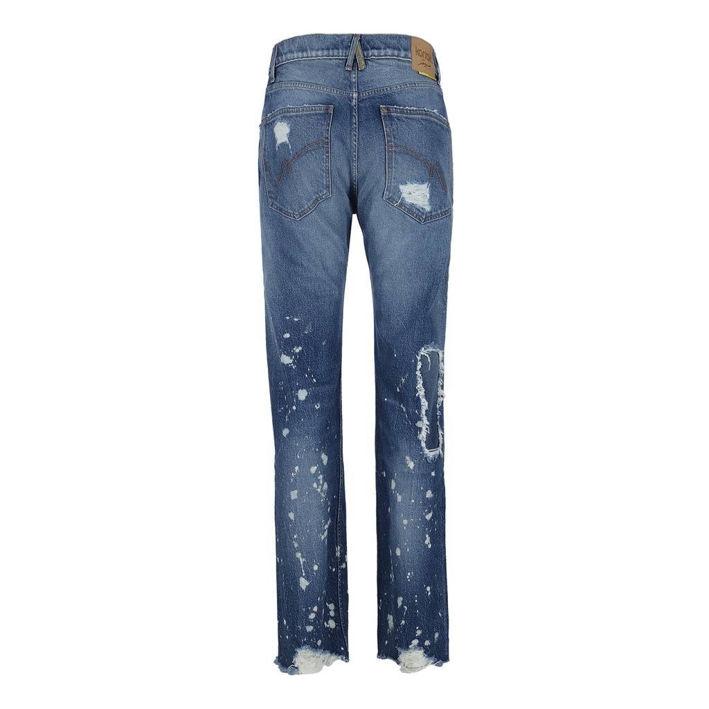 Regular jeans unisexe Heavy Used Effect - TUNIS FASHION WEEK 2024