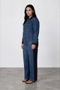 Veste oversized unisexe PATCHWORK en jeans UPCYCLING METHODS TNFW