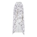 Safseri unisexe en jeans IMPRIME  كون كيما انتي  HEAVY PRINT AND LASER - TUNIS FASHION WEEK 2024