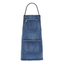 Tablier Kangourou en jeans HEAVY USED EFFECT - TUNIS FASHION WEEK 2024