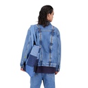 Coussin & Tote bag format 60/50 en jeans Modular TNFW